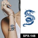 blue dragon temporary tattoos online