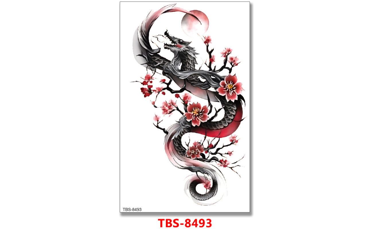 moon dragon temporary tattoos online