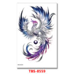 rainbow griffin temporary tattoos