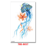 Jellyfish Temporary Tattoo