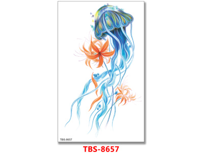 Jellyfish Temporary Tattoo