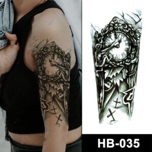 clock cross temporary tattoos online