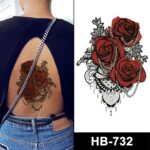 roses n pearls temporary tattoo online