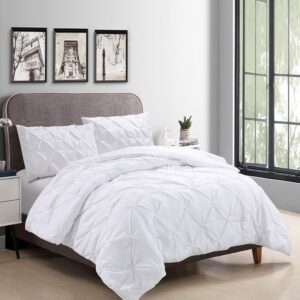 Pintuck White