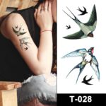 birds 5 pack temporary tattoos online