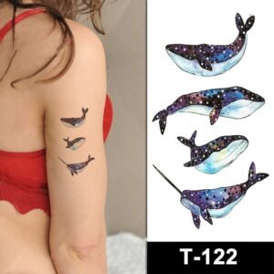 whales temporary tattoos online