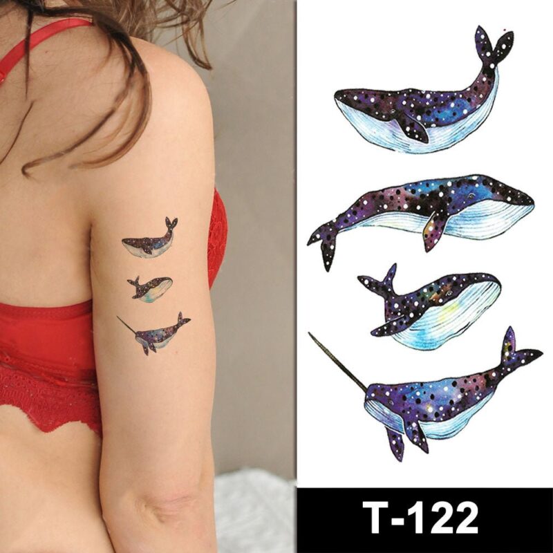 whales temporary tattoos online