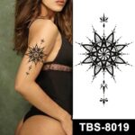 black mandala temporary tattoos online
