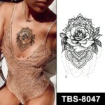 mandala rose temporary tattoos online