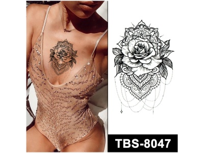 mandala rose temporary tattoos online