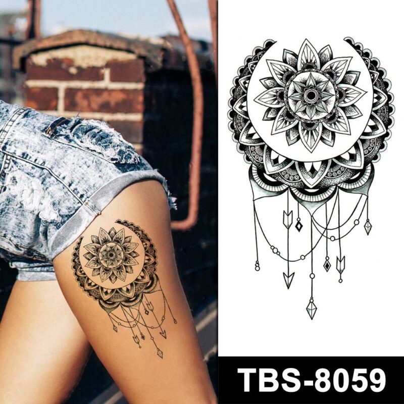 lotus arrows temporary tattoos online