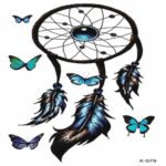 dreamcatcher 1 pack temporary tattoos