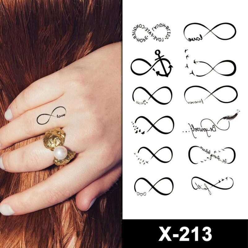 infinity temporary tattoos online