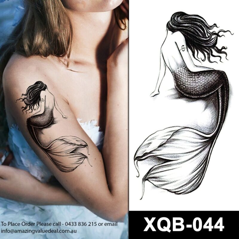mermaid temporary tattoos online
