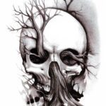 giant skull tattoos online in australia