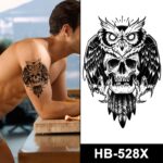 owl & skull temporary tattoos online
