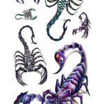Scorpions 8 Pack tattoo