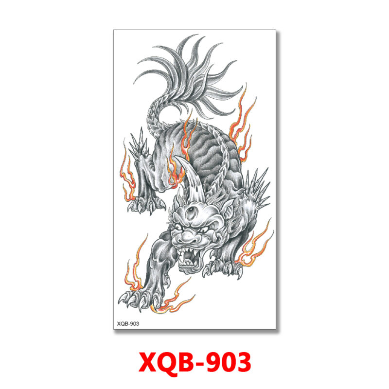 Stalking Dragon Temporary Tattoo Australia