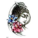 buddha temporary tattoos
