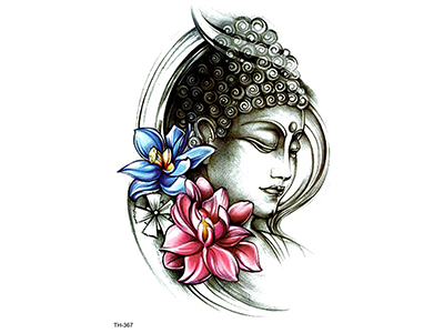 buddha temporary tattoos