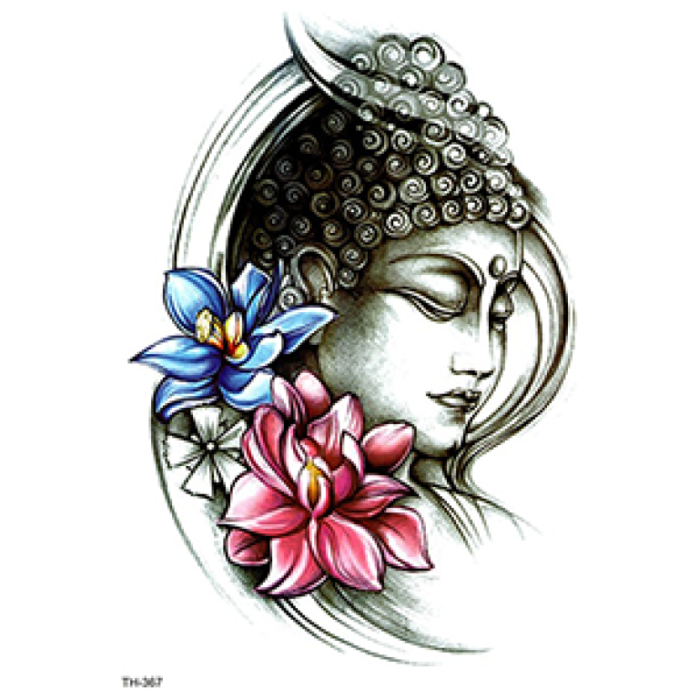buddha temporary tattoos