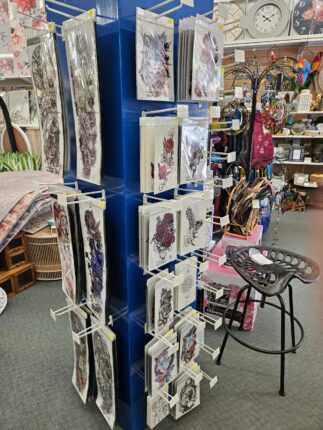 Cardboard Spinner Floor Stand