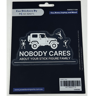 NOBODY CARES STICK FAMILY